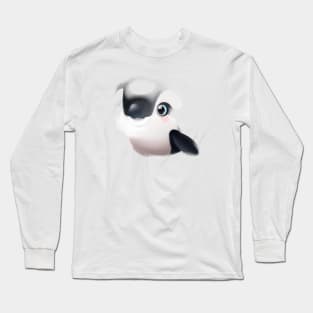 Cute Orca Drawing Long Sleeve T-Shirt